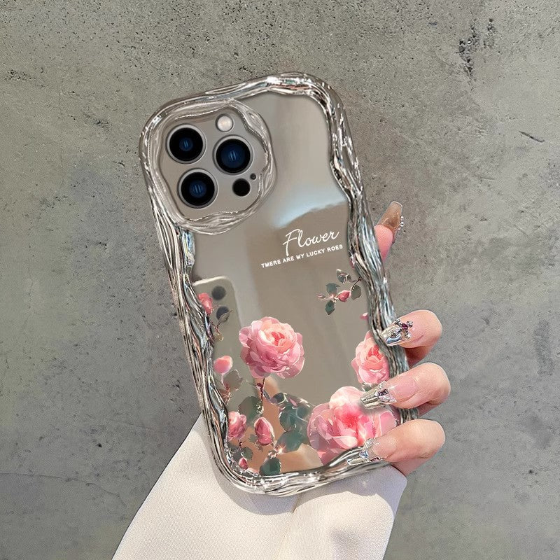 Les coques de téléphone à motif de rose