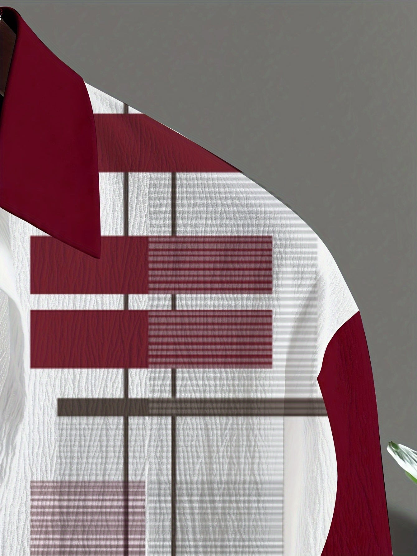 Ensemble chemise en maille pour homme, grandes tailles