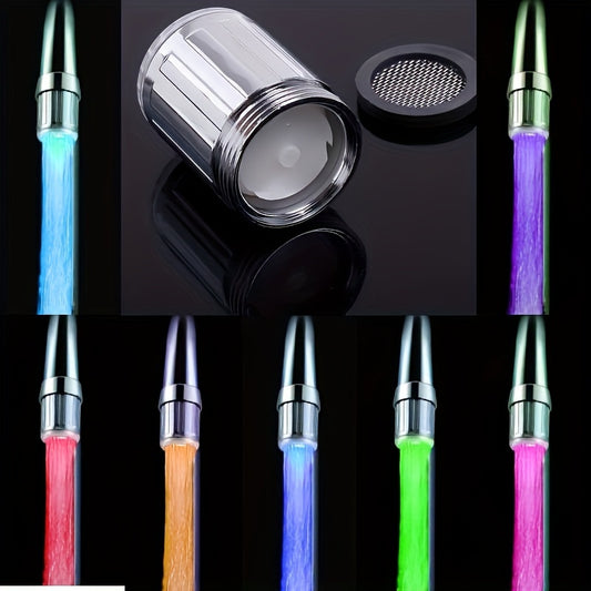 Aérateur de robinet à LED avec contrôle de température à 7 couleurs - Topdecheztop.fr
