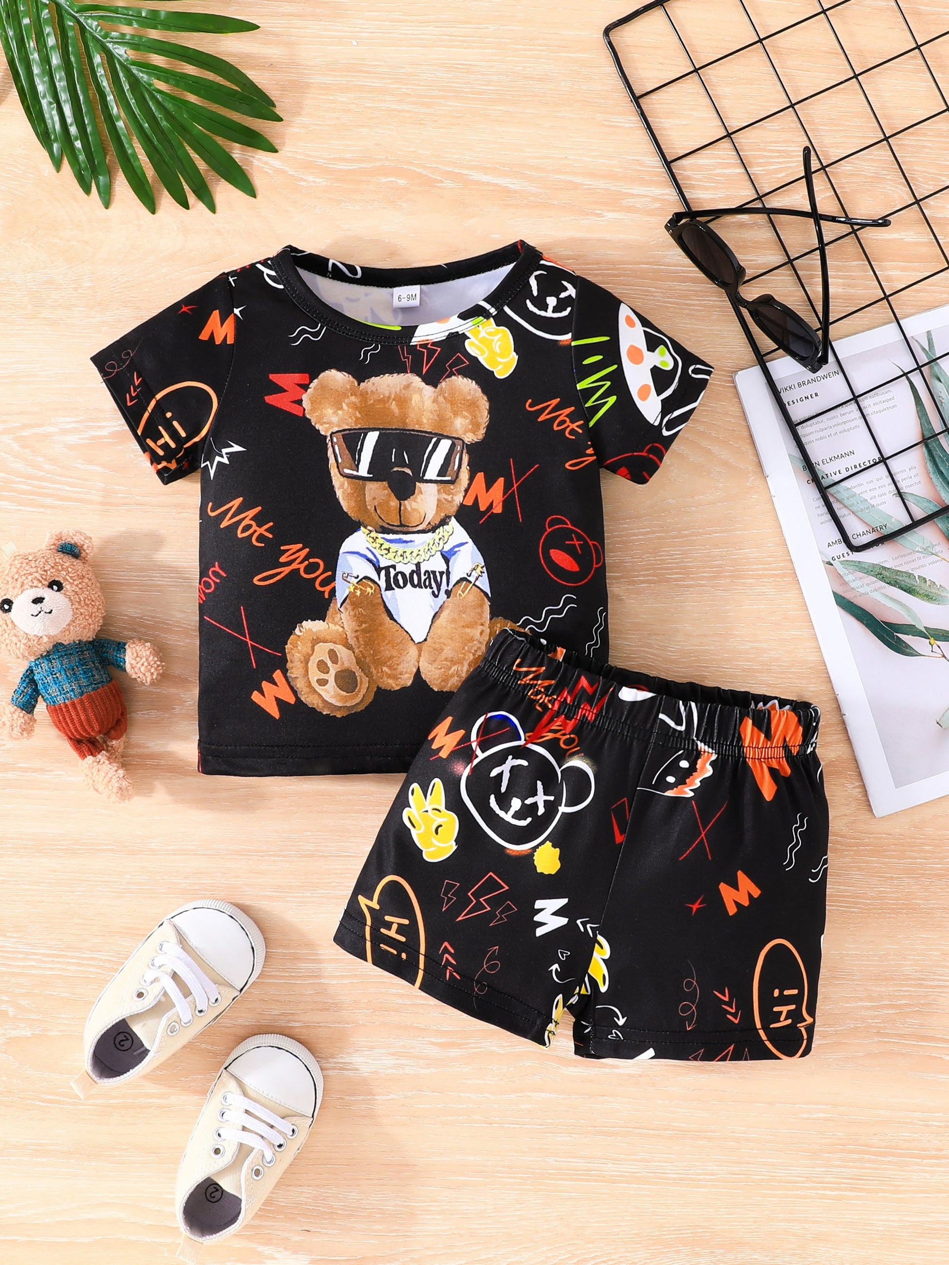 Ensemble 2 pièces d'été pour bébé et tout-petit - Topdecheztop.fr