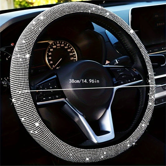 Housse de volant de voiture luxueuse et bling-bling - Extensible - Topdecheztop.fr