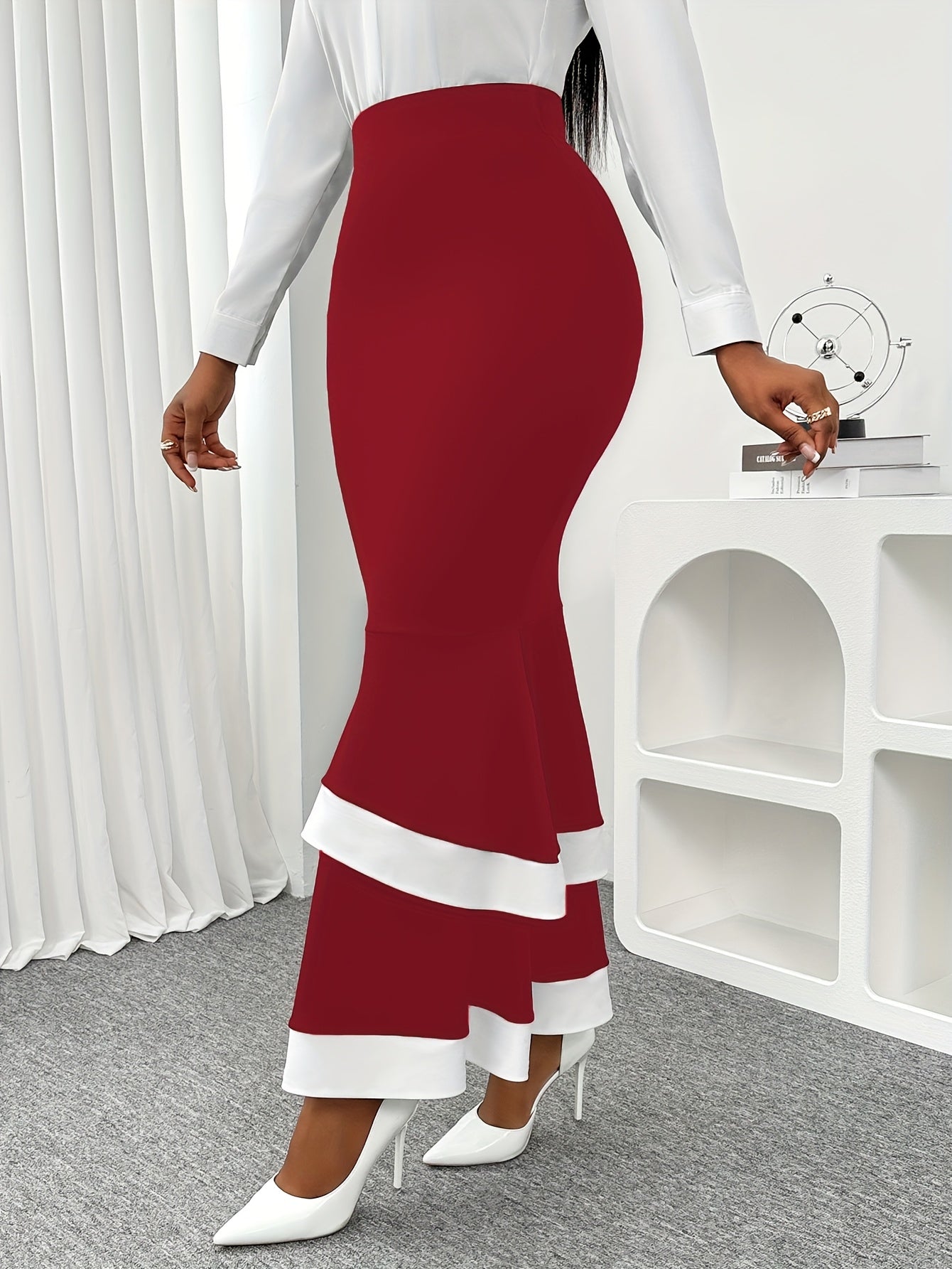 Jupe sirène élégante pour femme