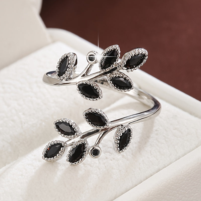 Bague ouverte ajustable pour femme