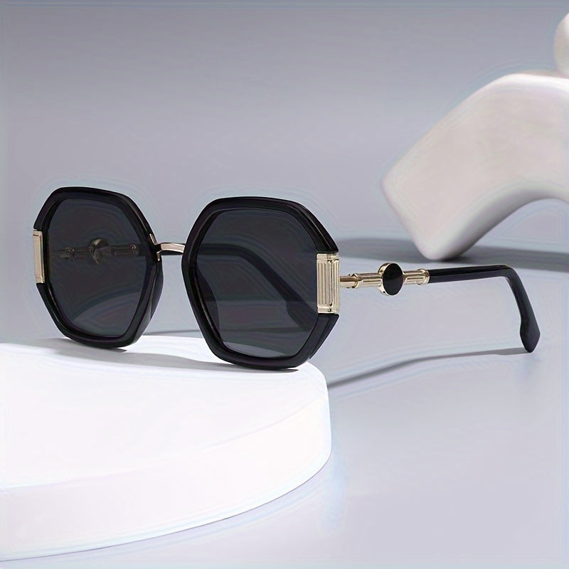Lunettes de soleil rétro polygonales - Topdecheztop.fr