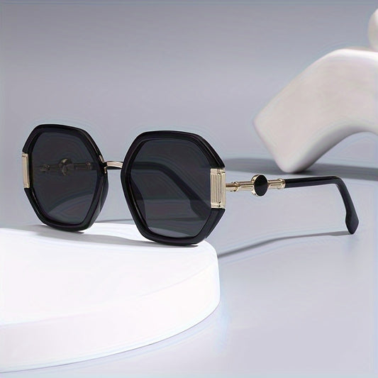 Lunettes de soleil rétro polygonales - Topdecheztop.fr