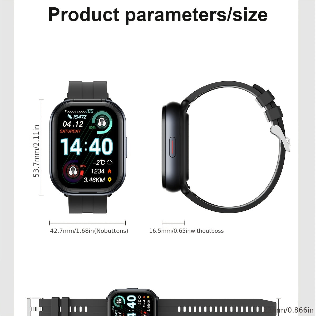 Montre connectée avec écouteurs à conduction osseuse