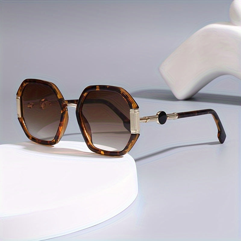 Lunettes de soleil rétro polygonales - Topdecheztop.fr