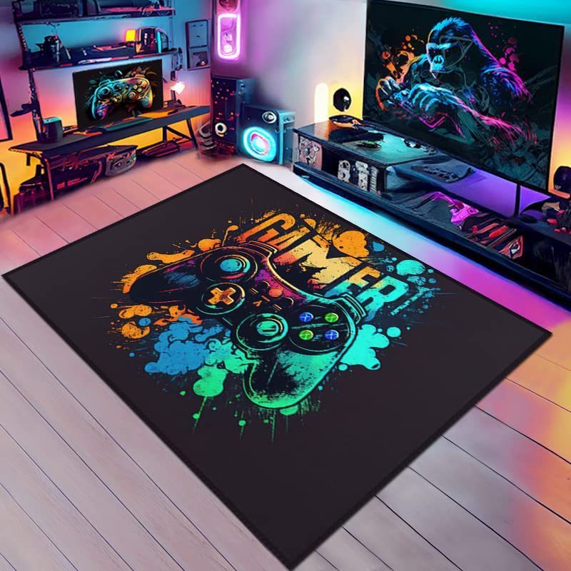 Tapis de jeu e-sport pour chambre de garçon