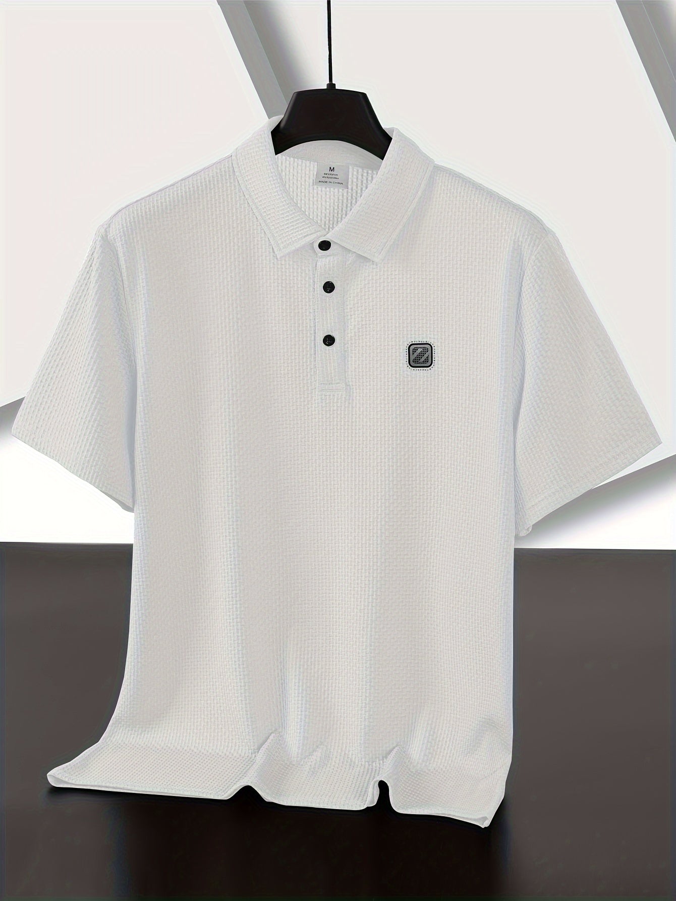 Chemise de golf unie pour homme