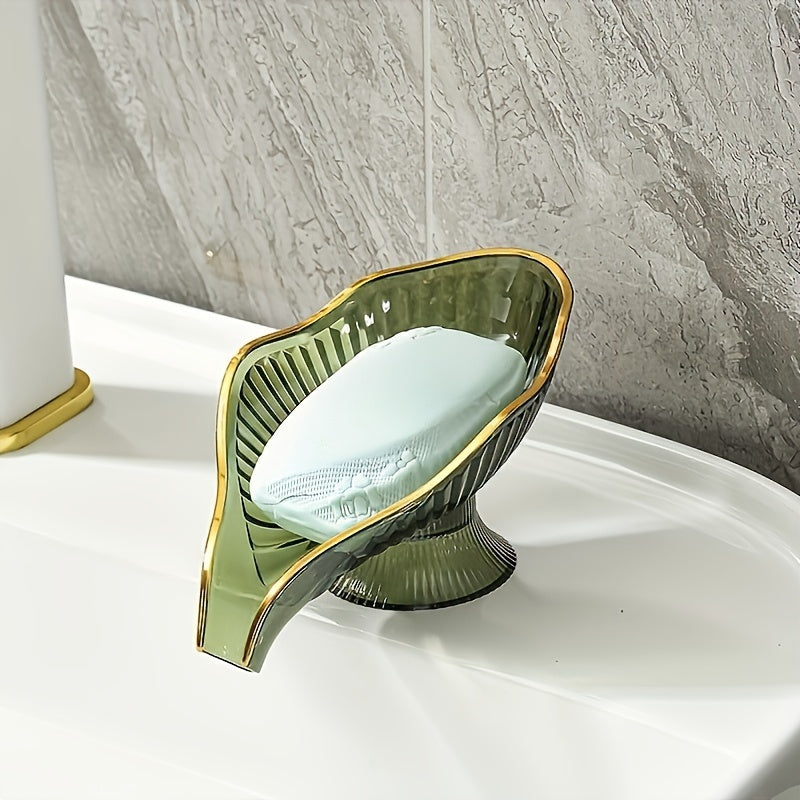 1 porte-savon créatif en plastique avec drainage automatique - Topdecheztop.fr