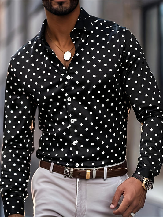 Chemise à manches longues imprimée - Topdecheztop.fr