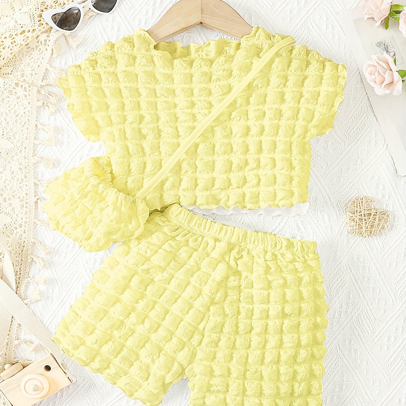 Ensemble trois pièces pour filles - Topdecheztop.fr