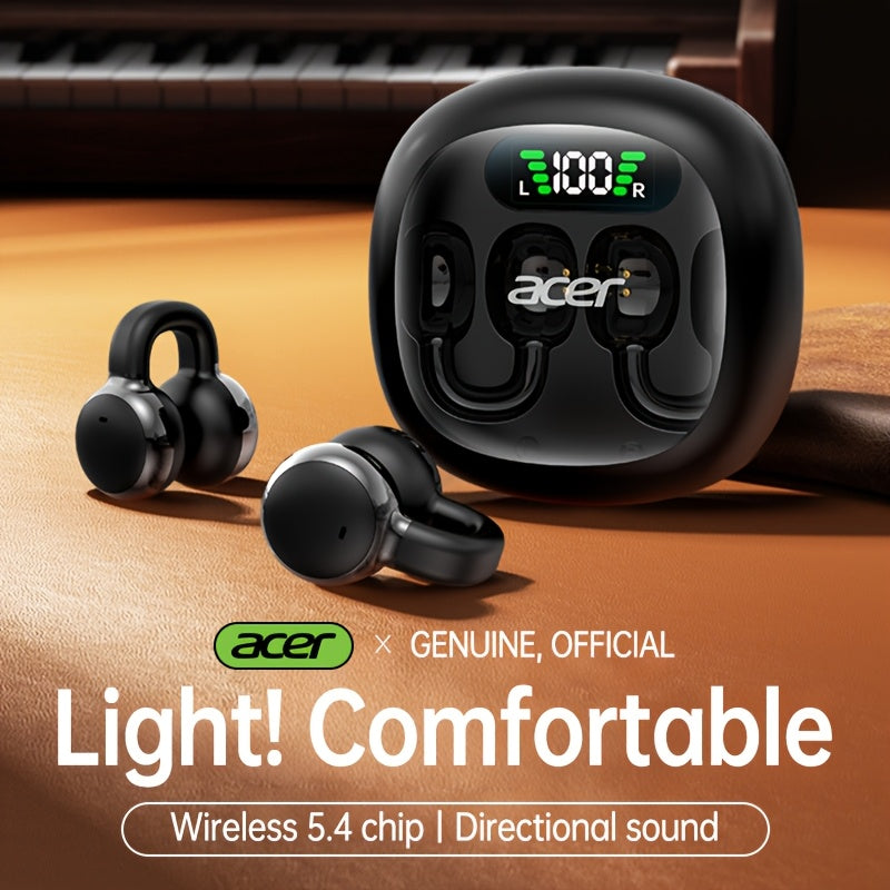 Casque sans fil Acer OHR537 : son haute fidélité, véritablement sans fil, stéréo