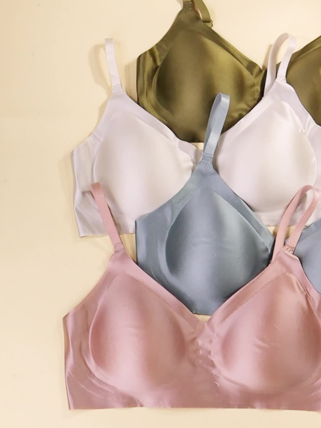 Soutien-gorge sans coutures pour femme (lot de 3)