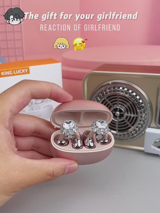 Écouteurs à clip Kinglucky, écouteurs ouverts sans fil, boucles d'oreilles