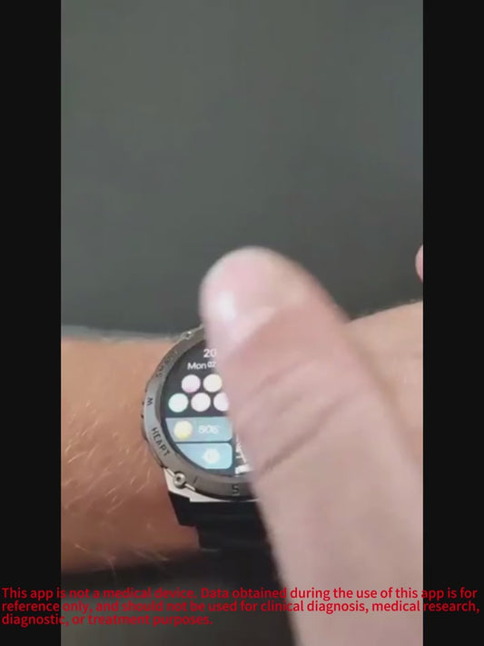 Montre intelligente classique, écran tactile