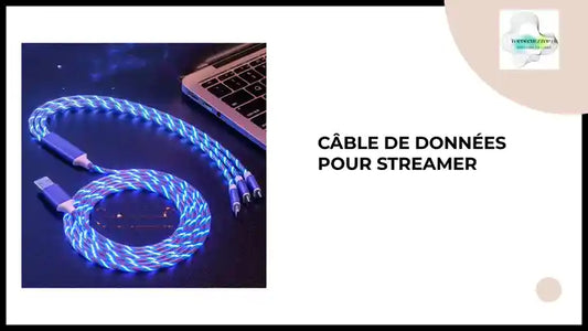 C&acirc;ble de donn&eacute;es pour streamer by@Outfy