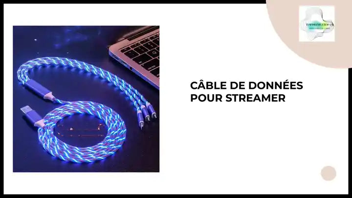 C&acirc;ble de donn&eacute;es pour streamer by@Outfy