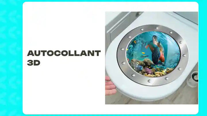 Autocollant 3D by@Outfy